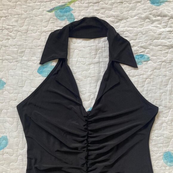 2000s ruched halter top - Picture 3 of 3